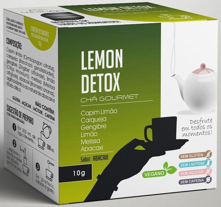Chá em Lata Gourmet - Lemon Detox - Imagem 1