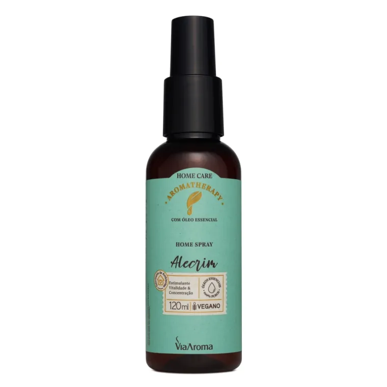 home spray alecrim Home Spray Alecrim Aromatherapy Via Aroma – 120ml - Imagem 1