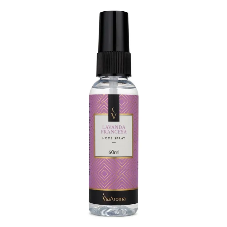 home spray lavanda Home Spray Lavanda Francesa Via Aroma 120 ml - Imagem 1